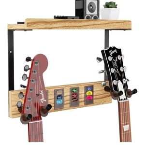 Guitar Wall Mount with Shelf